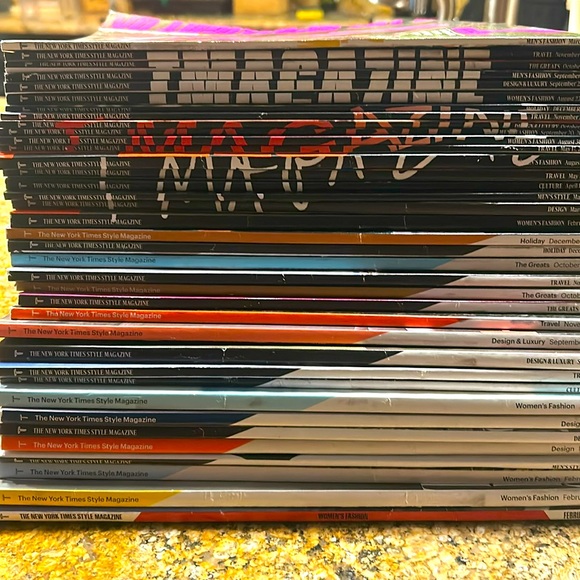 New York Times style magazines 2016-2022 - Picture 1 of 2